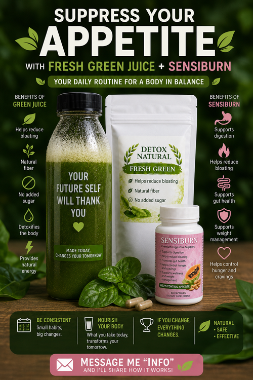 Control & Detox Pack(green juice +sensiburn)